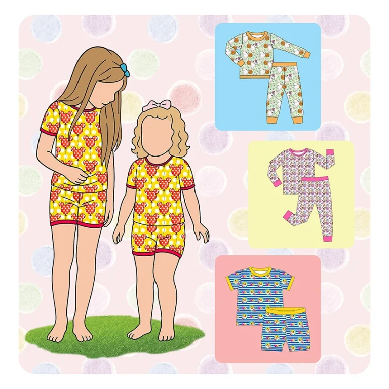 Childrens Pajamas Bamboo Christmas Private Label Service