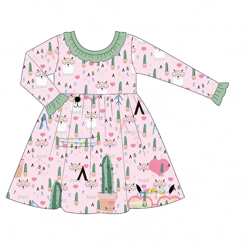 Girls Designer Dress Brand Dresses for Girls Wholesale Kids Clothing Factory Stylish Dress up Girls Outfits with Free Shipping - Image 3