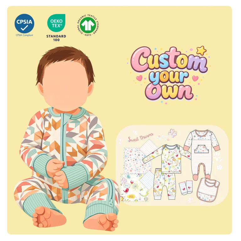 Unique Custom Baby Bamboo Pocket With Factory Direct Pricing Small Batch Collections for M