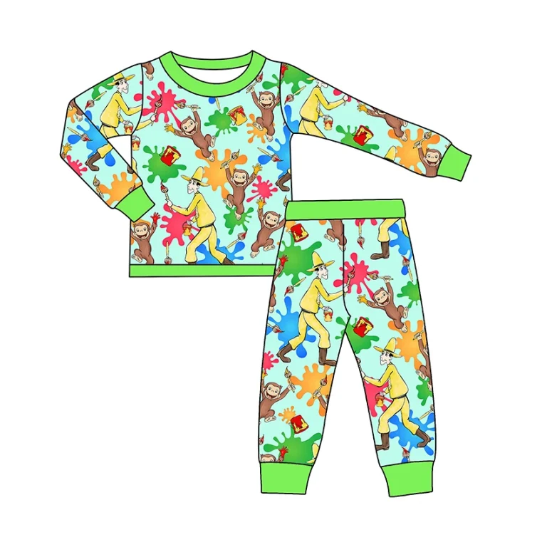 China Premier Textile Manufacturers Wholesale Rts-Baby-Bamboo-Pajamas Rapid Sample Develop