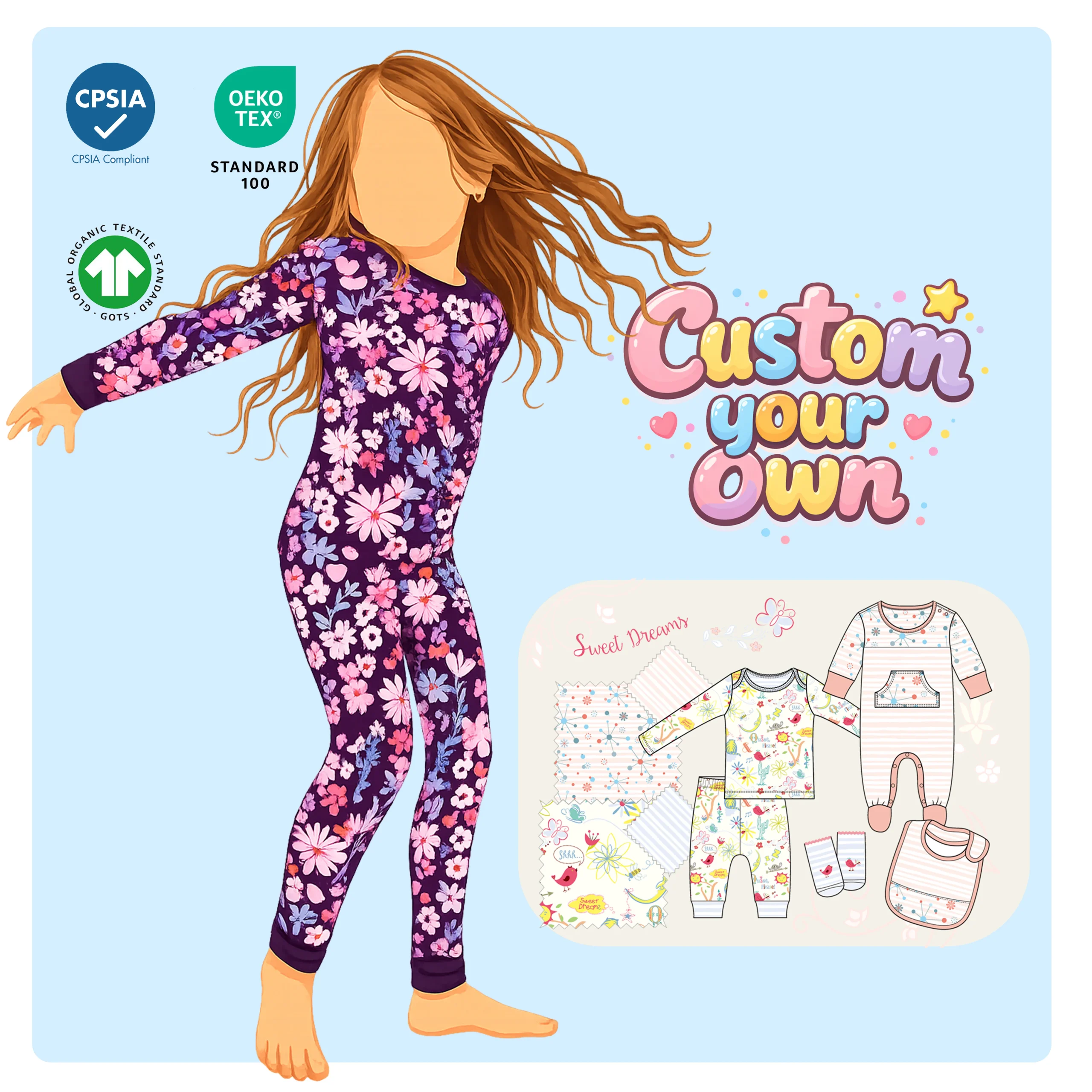 Soft Bamboo Baby Zippy Rompers Onesie Bodysuit Jumpsuit Baby Pajamas for Newborn Infant Comfortable Breathable Supplier