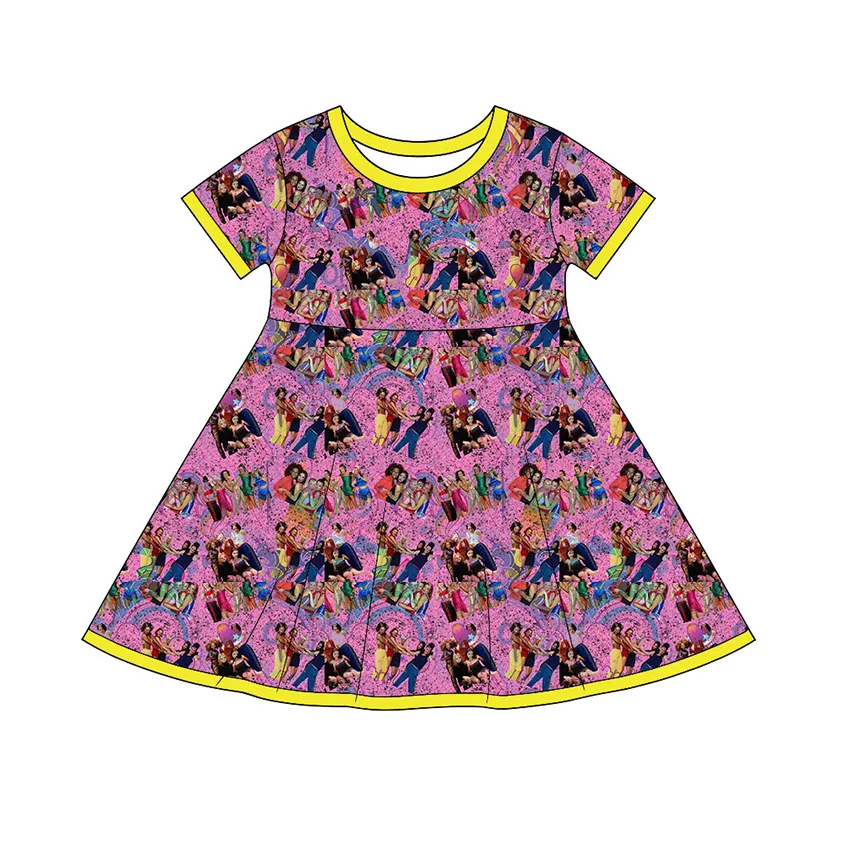 Fashion Dresses for Girls Wholesale Stylish Clothing Brand Girl Dress up Outfits Western Style Dress for the Girl Casual Wear - Image 3