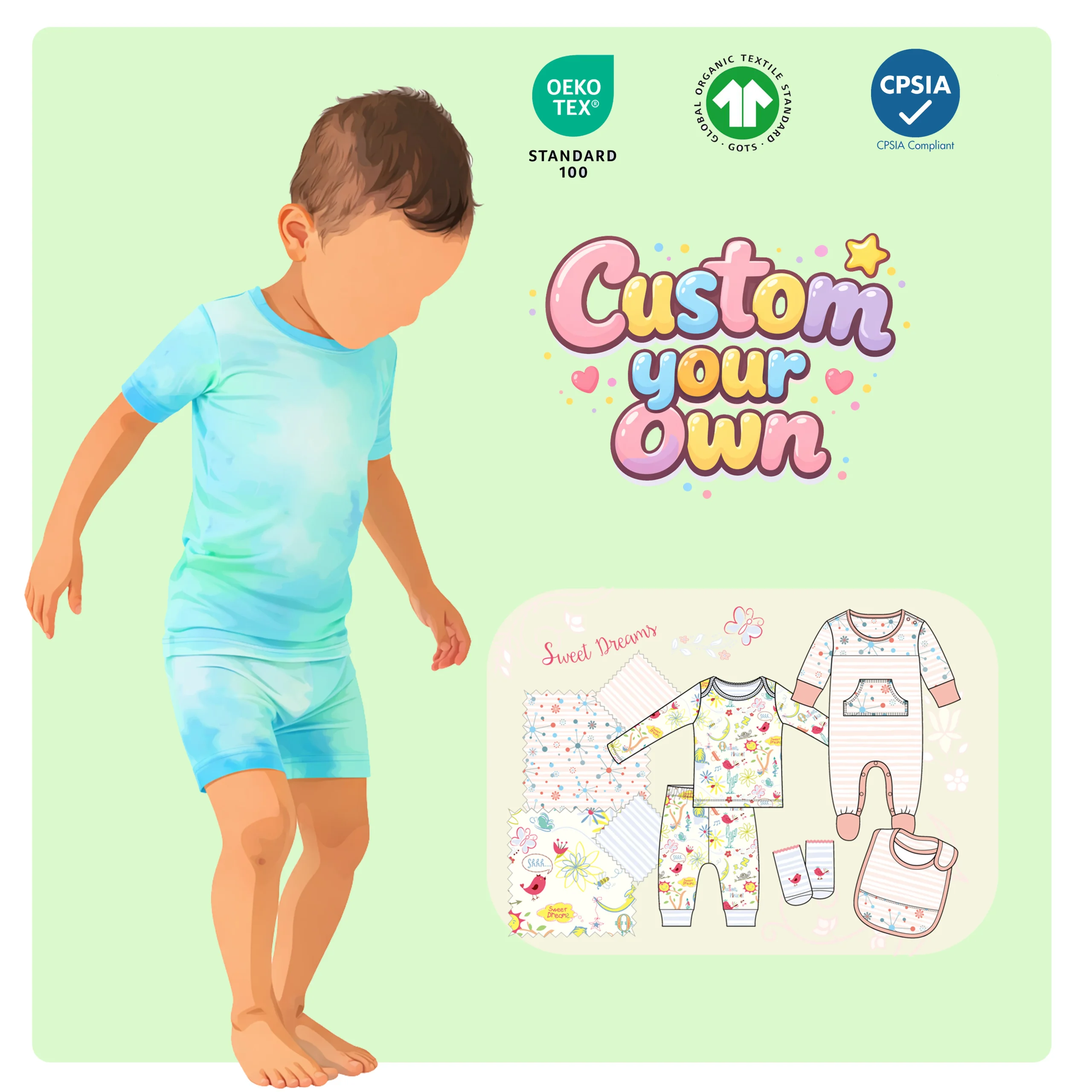 Soft Bamboo Baby Zippy Rompers Onesie Bodysuit Jumpsuit Pajamas for Newborn Infant Breathable Comfortable Baby Manufacturer