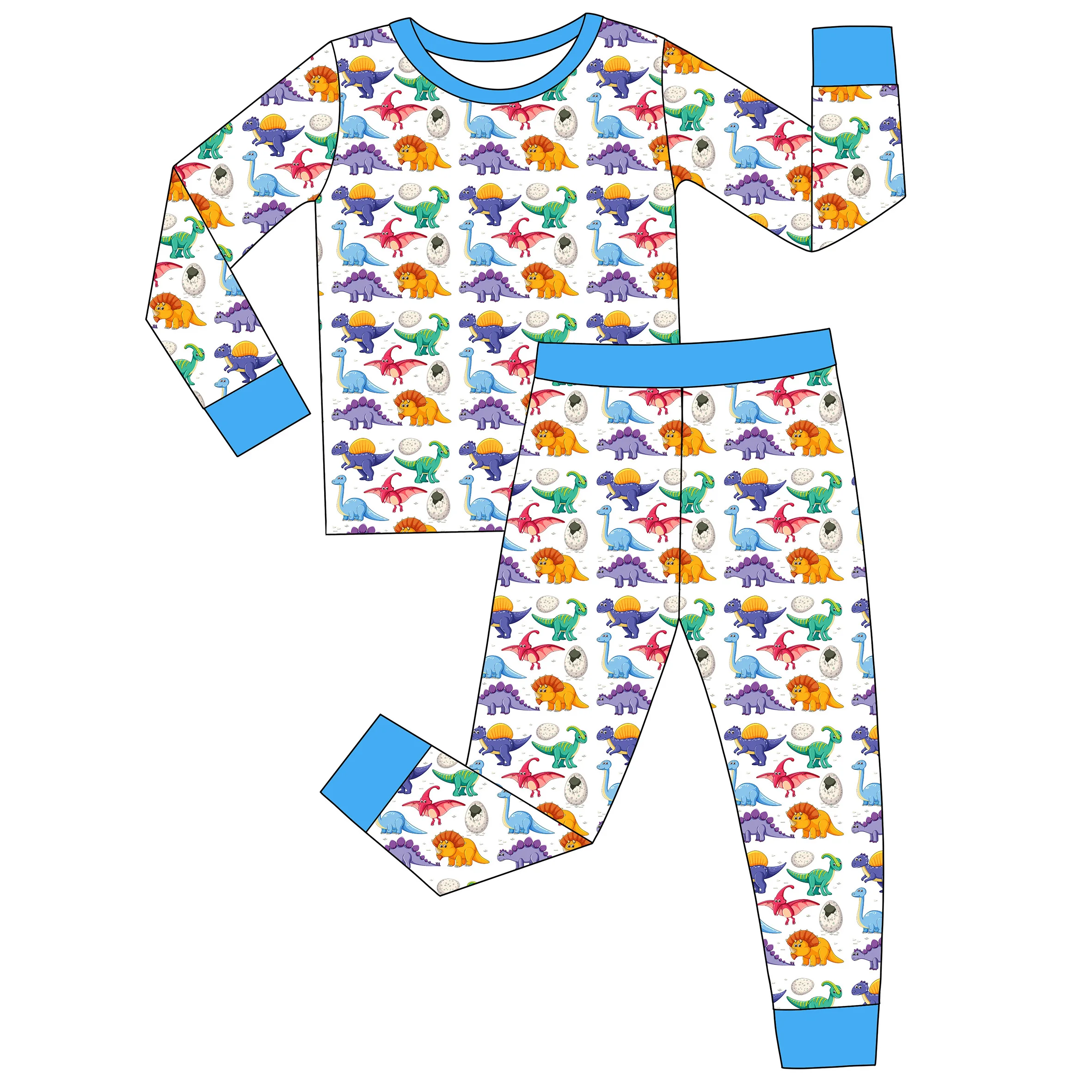 Baby Girl Romper Set and Bamboo Rompers for Baby Boy Toddler Sleepwear Kids Bamboo Pajamas and Onesie Pajamas Wholesale - Image 3