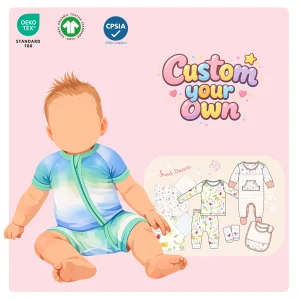 Premium Bamboo Baby Zippy Rompers Onesie Bodysuit Jumpsuit Pajamas for Newborn Infant Soft Breathable Manufacturer