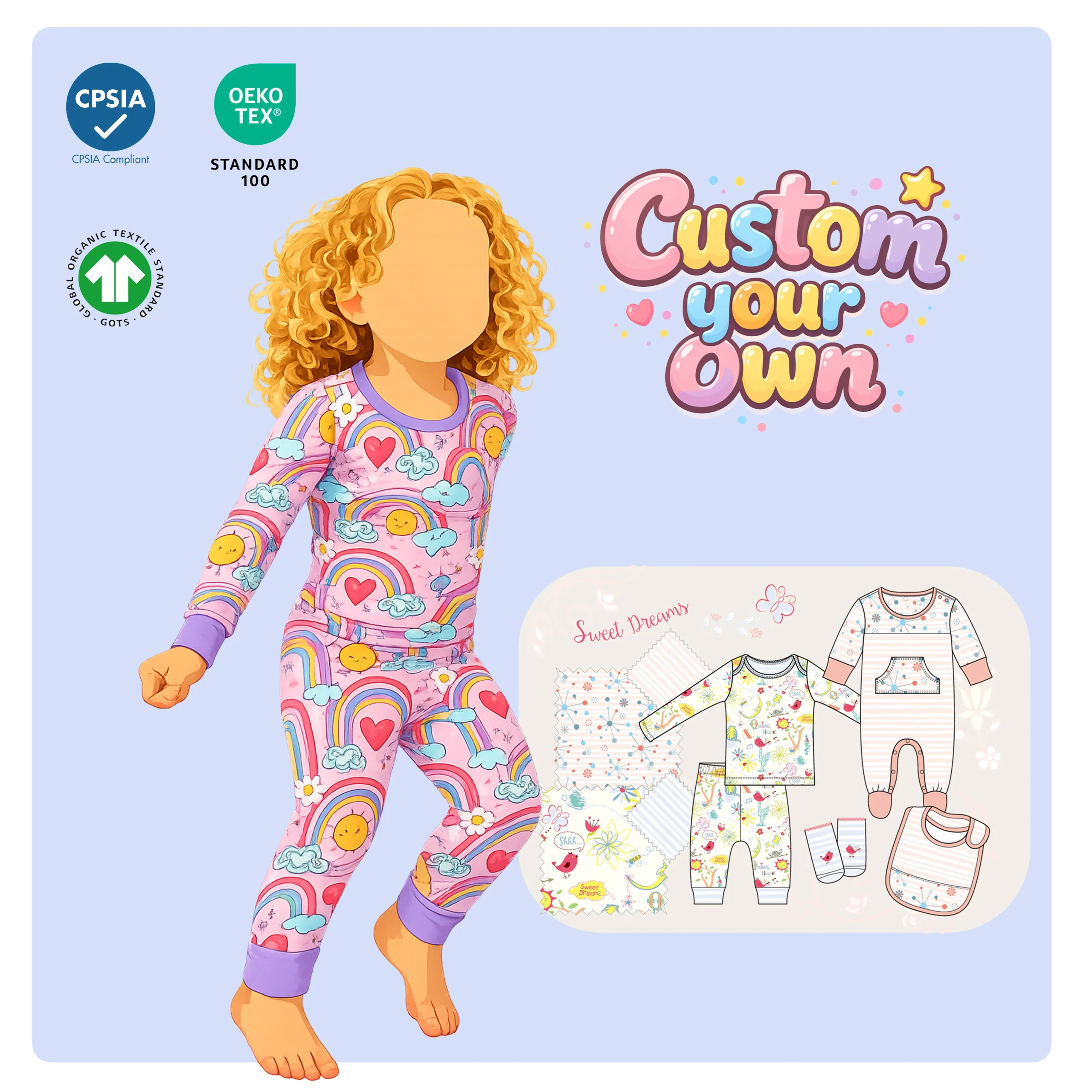 Premium Bamboo Baby Zippy Rompers Onesie Bodysuit Jumpsuit Sleepwear for Newborn Infant Soft Comfortable Supplier