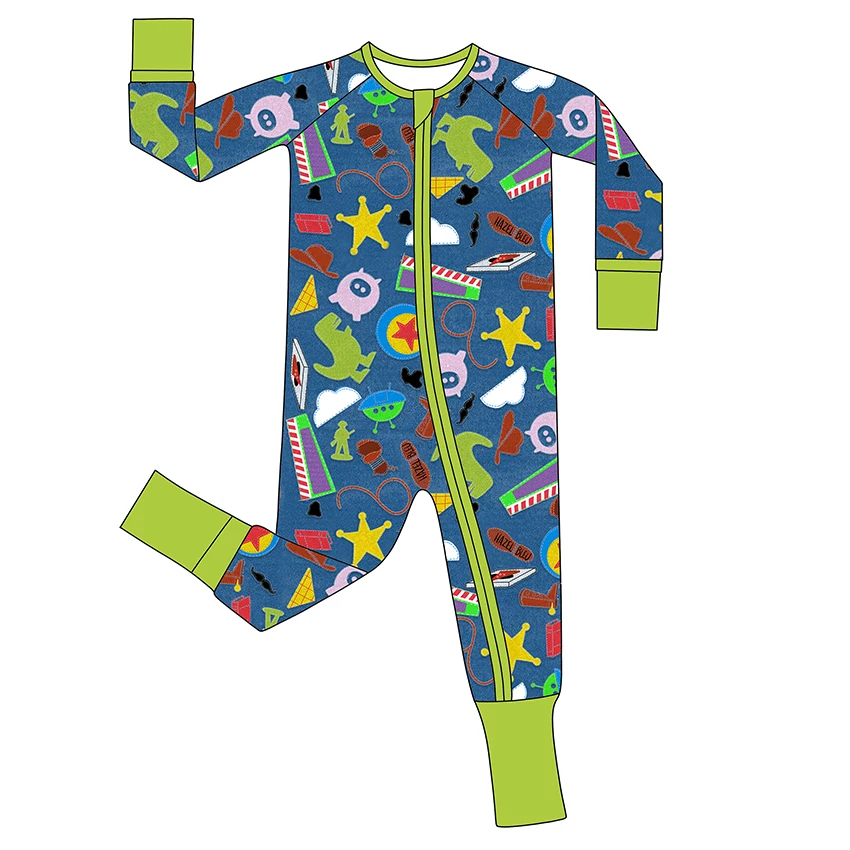 Wholesale Baby Clothes and Rompers Soft Bamboo Pajamas and Organic Bamboo Kids Clothes for Newborns and Toddlers - Image 2