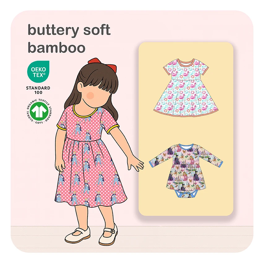 Kids Dresses for Girls Wholesale Clothing Little Girl Dress for Parties and Wear Stylish Dress for Kids Girl Comfortable Outfit