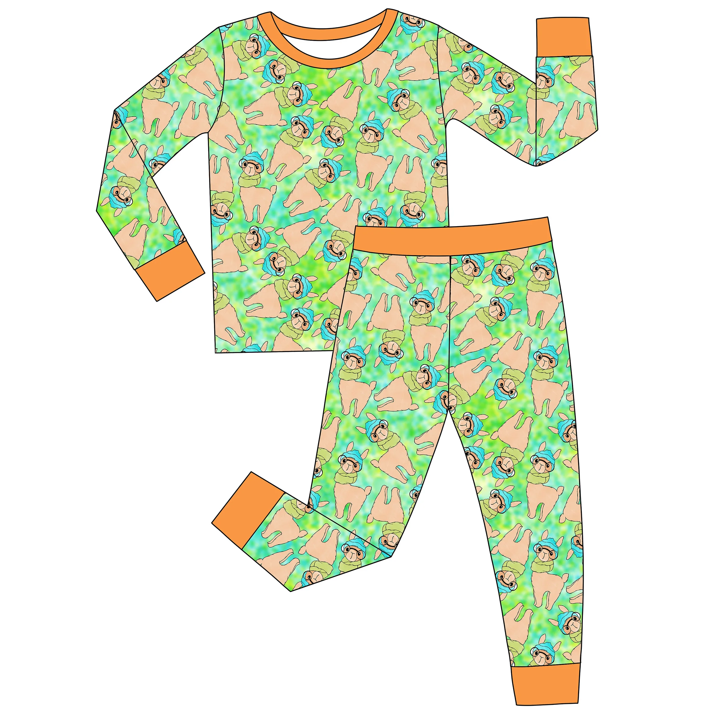 Custom Printed Bamboo Sleeper Bamboo Kids Sleepwear Soft Bamboo Onesie Baby Clothes Pajamas for Newborns and Toddlers - Image 3