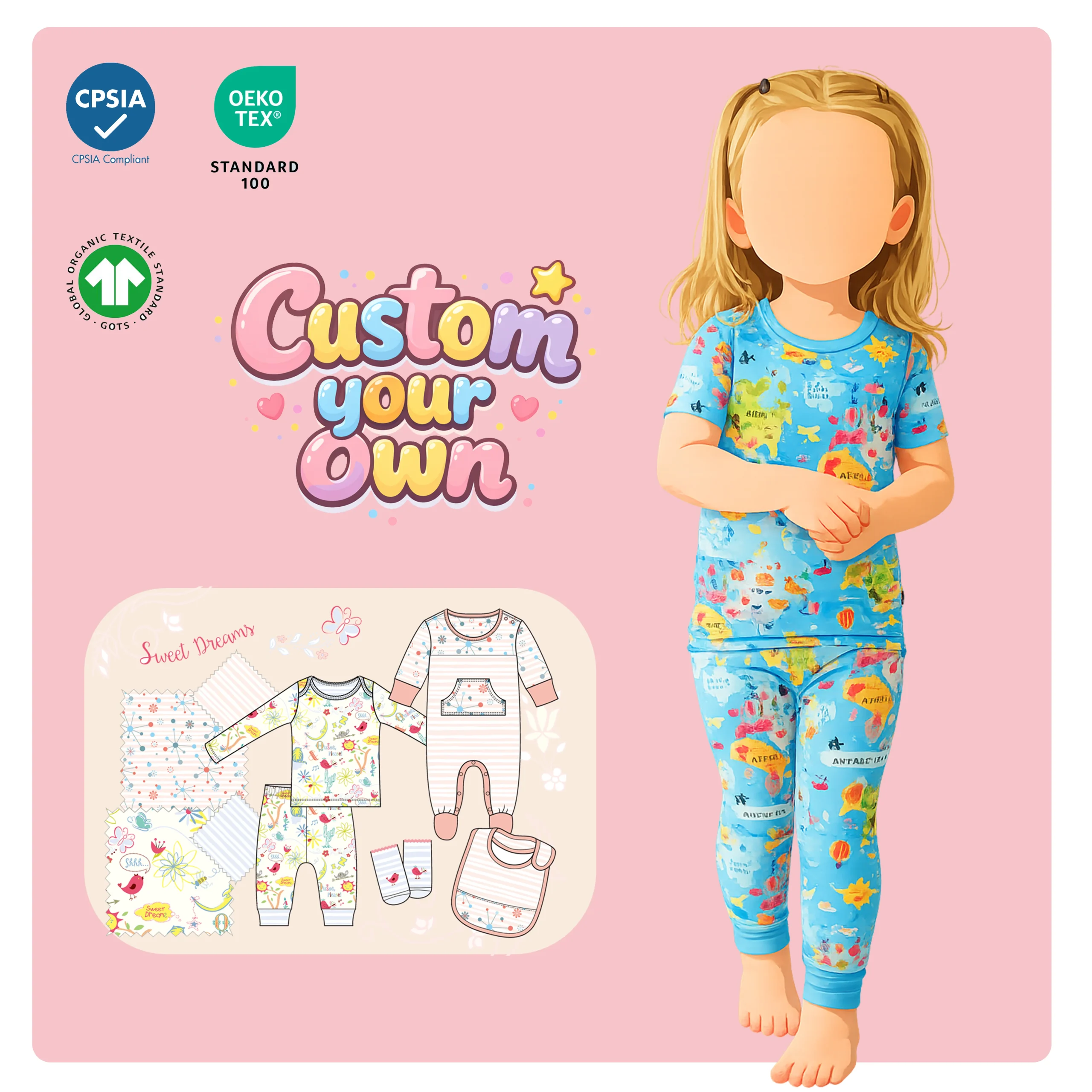 Soft Bamboo Baby Zippy Rompers Onesie Bodysuit Jumpsuit Pajamas for Newborn Infant Comfortable Breathable Clothing Manufacturer