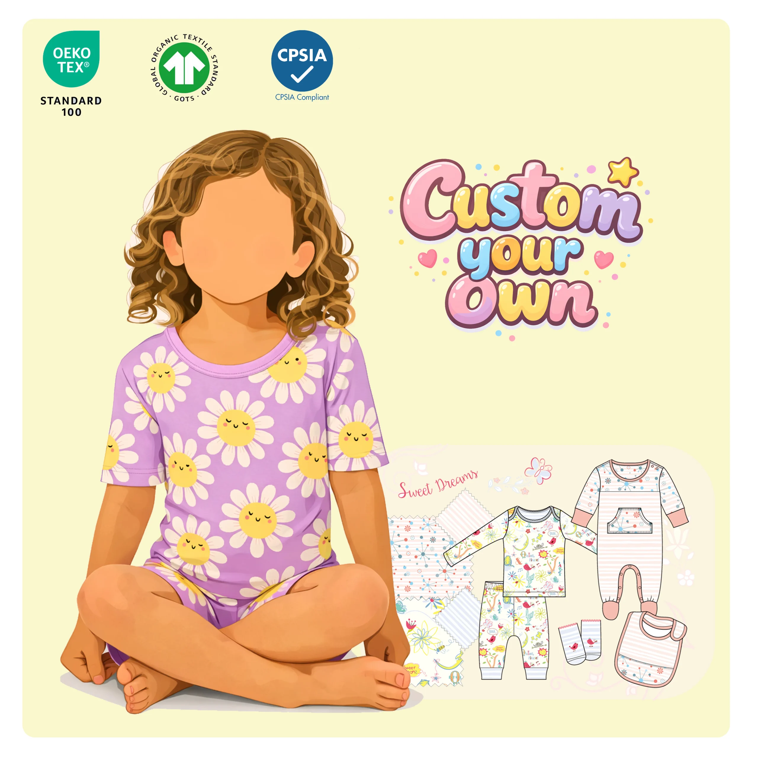 Premium Bamboo Baby Zippy Rompers Pajamas for Newborn Infant Soft Breathable Comfortable Sleepwear Custom Logo Supplier