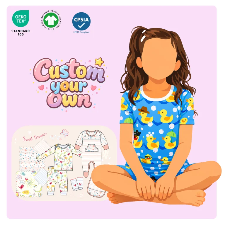 Pajamas Wholesale Bamboo Family Private Label Company Supporting Low MOQ Factory (Low MOQ)