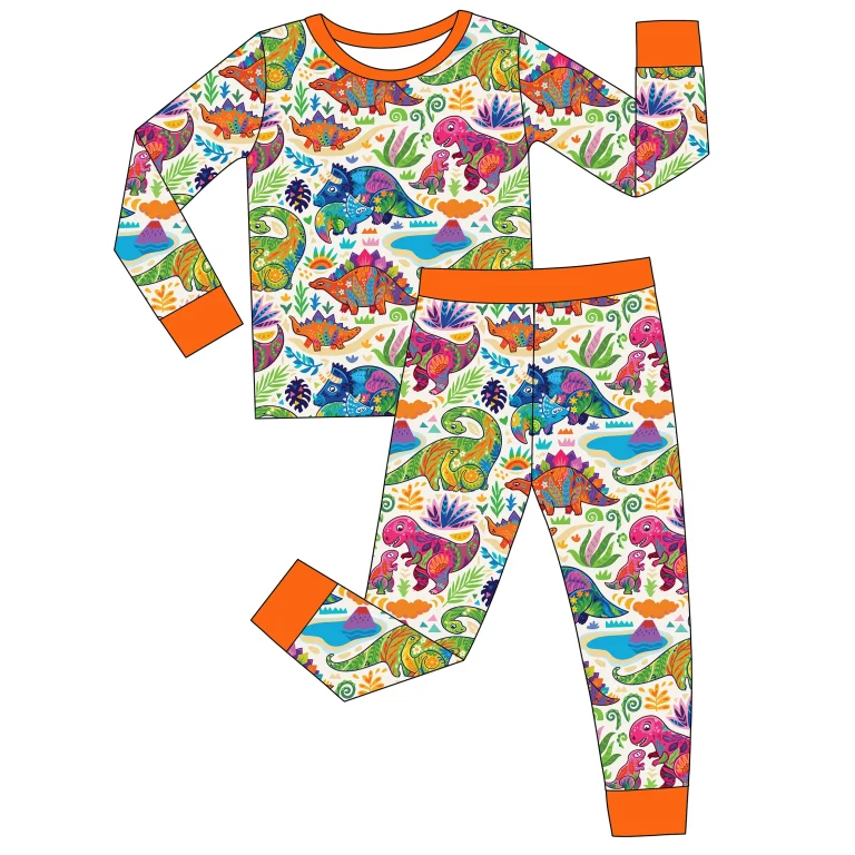 Baby Custom Bamboo Pajamas Fast Lead-Time Guaranteed for Brands (GRS Certified Certified)