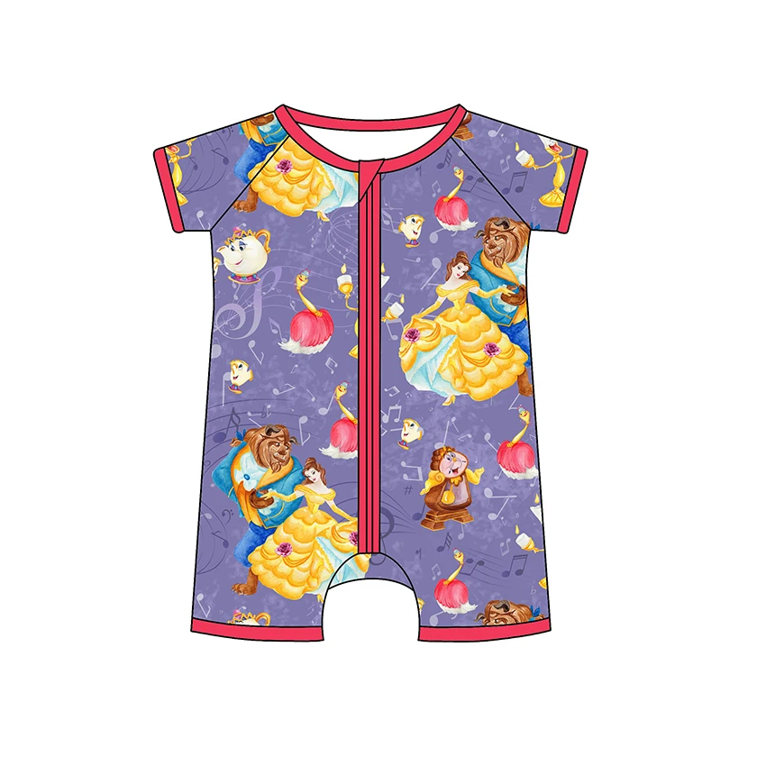 Premium Bamboo Baby Zippy Rompers Onesie Bodysuit Jumpsuit Pajamas for Newborn Infant Soft Breathable Supplier - Image 3