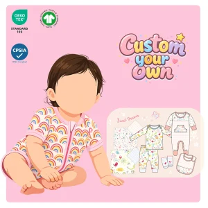Soft Bamboo Baby Zippy Rompers Onesie Bodysuit Jumpsuit Pajamas for Newborn Infant Breathable Comfortable Sleepwear Manufacturer