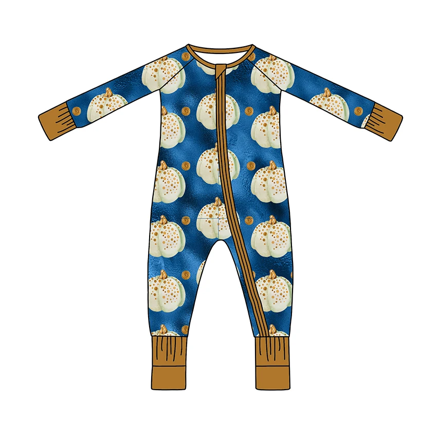 Premium Bamboo Baby Zippy Rompers Onesie Bodysuit Jumpsuit Sleepwear for Newborn Infant Soft Comfortable Supplier - Image 4