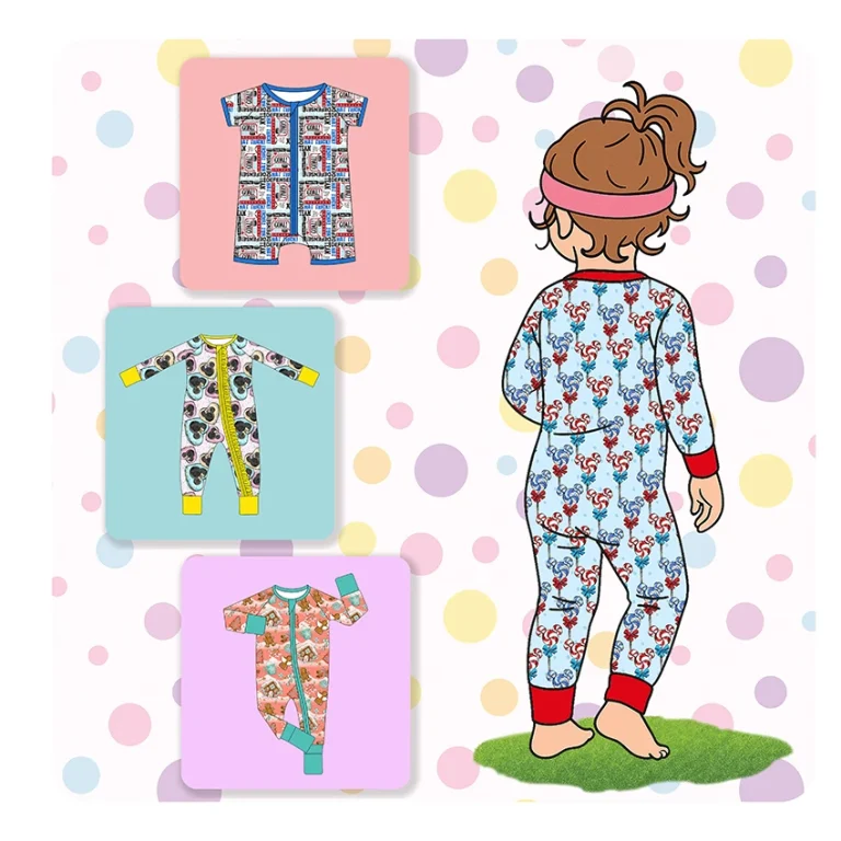 Seamless Box Mystery Pajamas Kids Bamboo Factory Direct Pricing with CPSC Regulated Compli