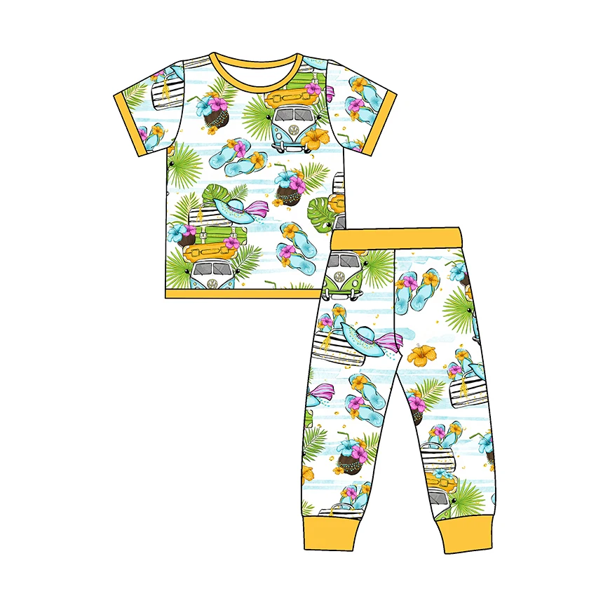 Custom Print Zipper Bamboo Sleepers Baby Romper Soft Bodysuit Pajamas Comfortable Infant Sleepwear OEM Bamboo Clothing Supplier - Image 3