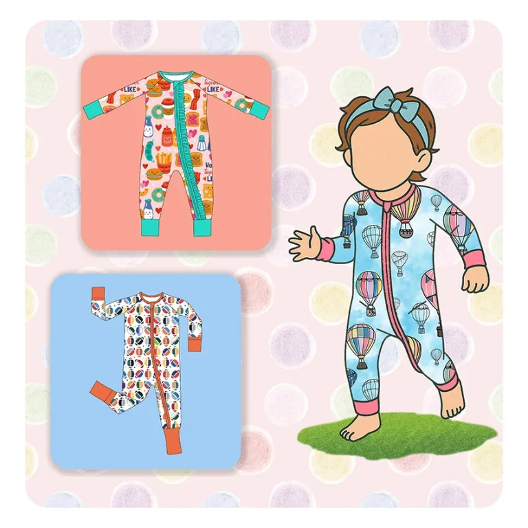Mass Production Bamboo Zipper Double Baby Pajamas Sampling Factories Scalable Solutions fo