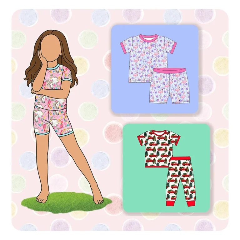 Best CPSC Regulated Christmas Bamboo Pajamas Family Fast Lead Time High-Volume Export Expe