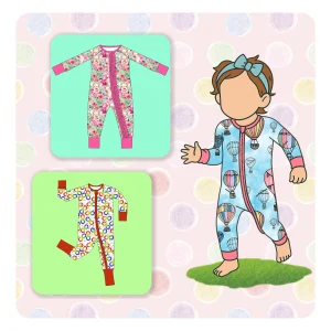 Soft Baby Bamboo Sleeper Zippy One Piece Outfit Breathable Bamboo Fabric Baby Clothes Custom OEM Infant Sleepwear Manufacturer