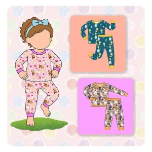 Wholesale ODM Halloween Custom Children Boys Girls Bamboo Pajamas Kids Sleeper Wear Romper Sets