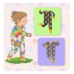 Summer Baby Ruffle Romper and Bamboo Viscose Footie Soft Kids Jumpsuit with Zippy Bamboo Pajamas Breathable Outfit OEM Custom